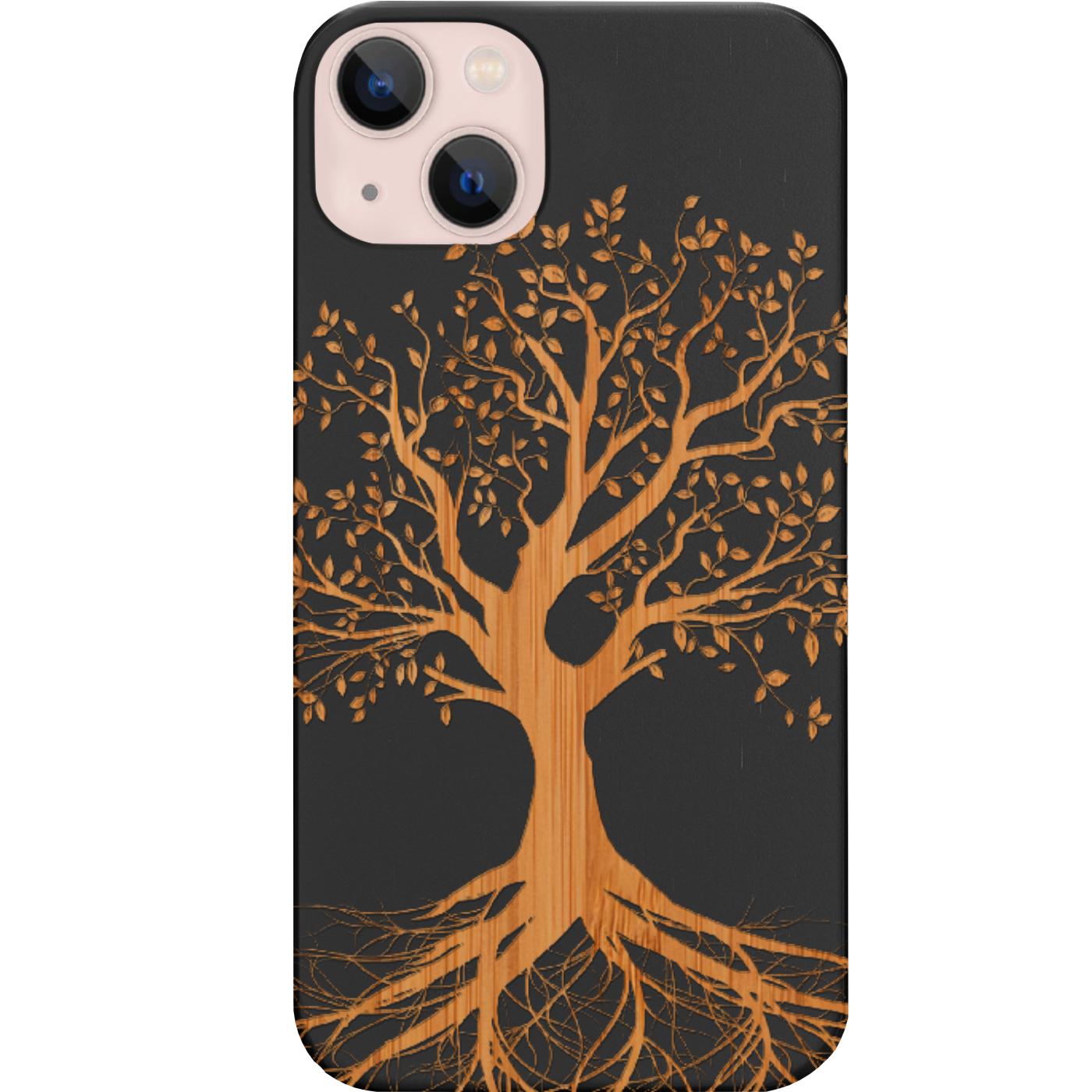 Tree 2 - Engraved Phone Case