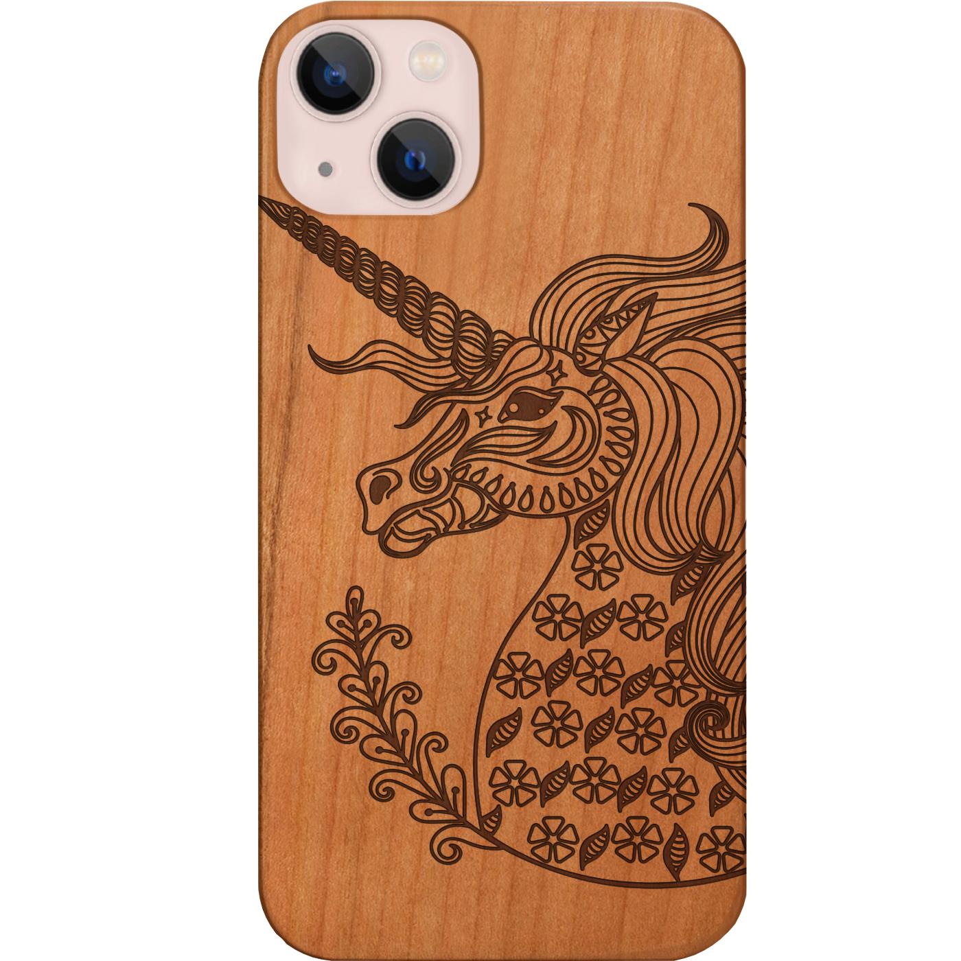 Unicorn 1 - Engraved Phone Case