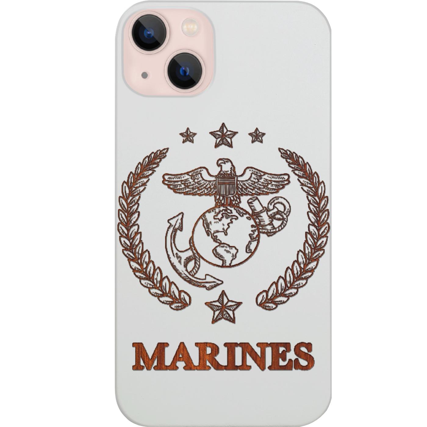 U.S. Marines 2 Engraved Phone Case