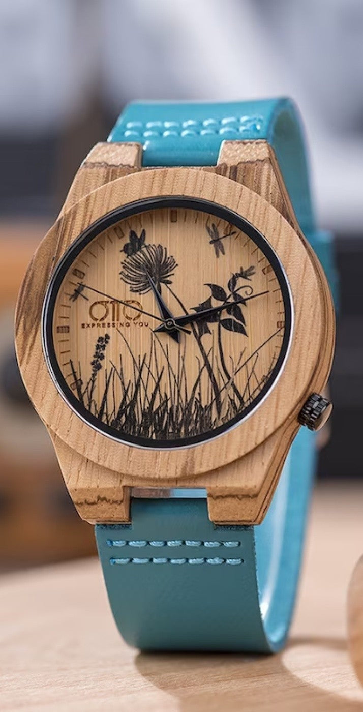Watch Wood - Wooden Wristwatch for Men/Women 