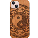 Yin Yang Mandala - Engraved Phone Case