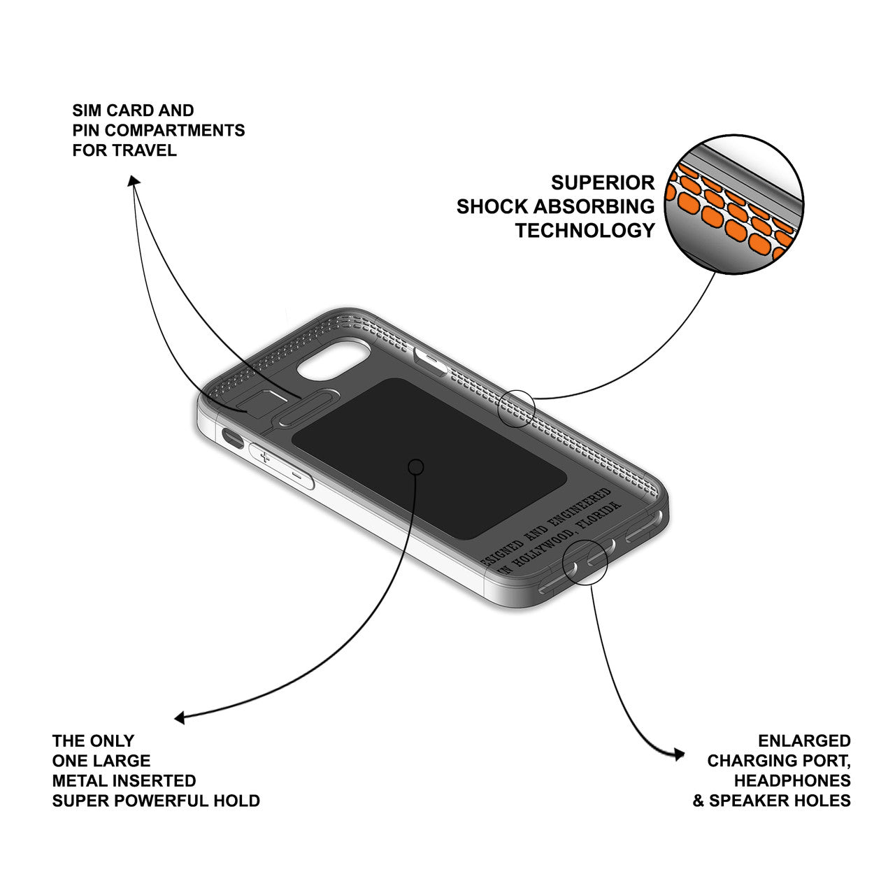 Doberman - Engraved Phone Case