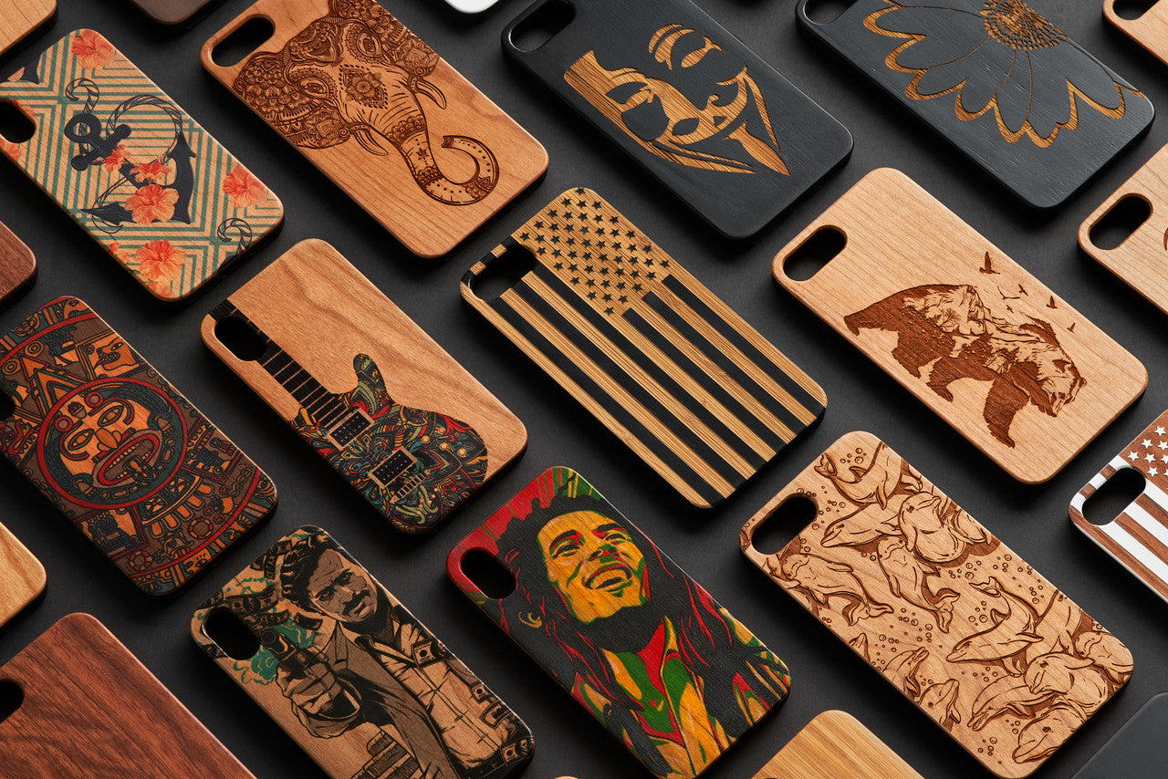 Paisley - Engraved Phone Case