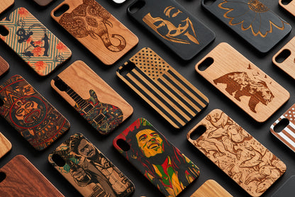 Wild And Free - Engraved Phone Case