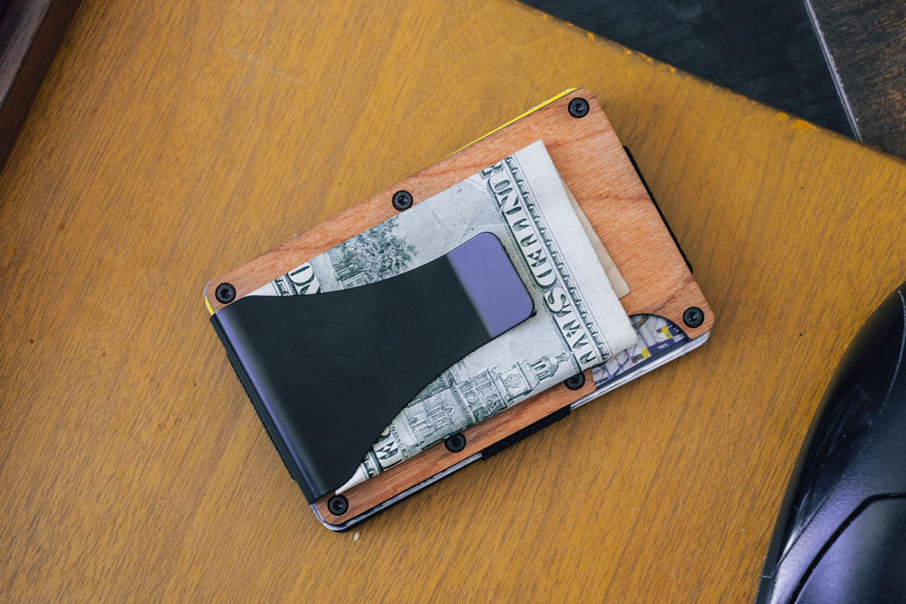 Personalized Credit Card Holder Leather Wallet 