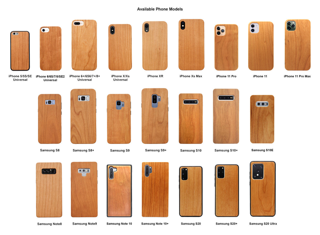 Custom Name Bold - Personalized Wooden Phone Case - Ottocase