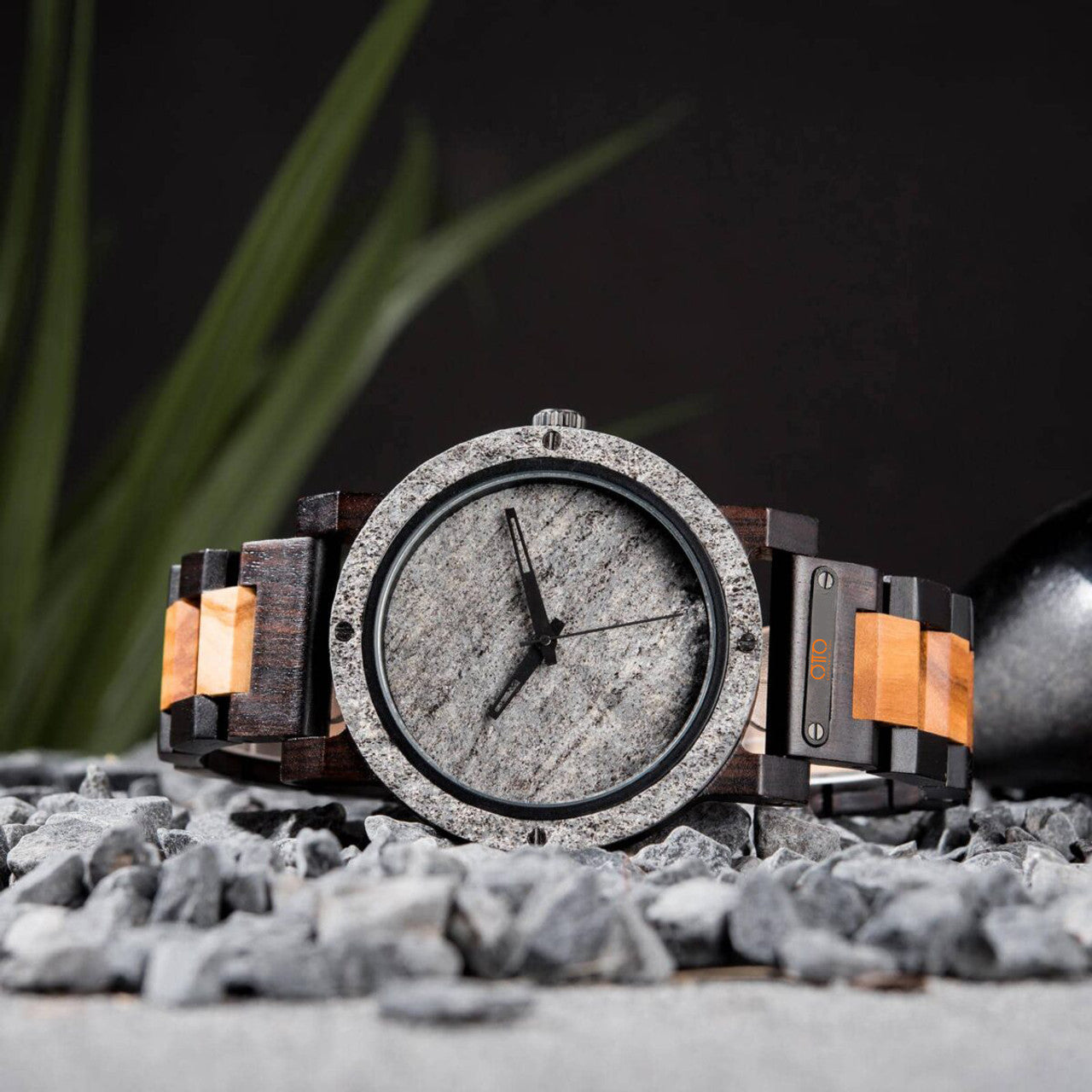 Waterproof shop wood watch