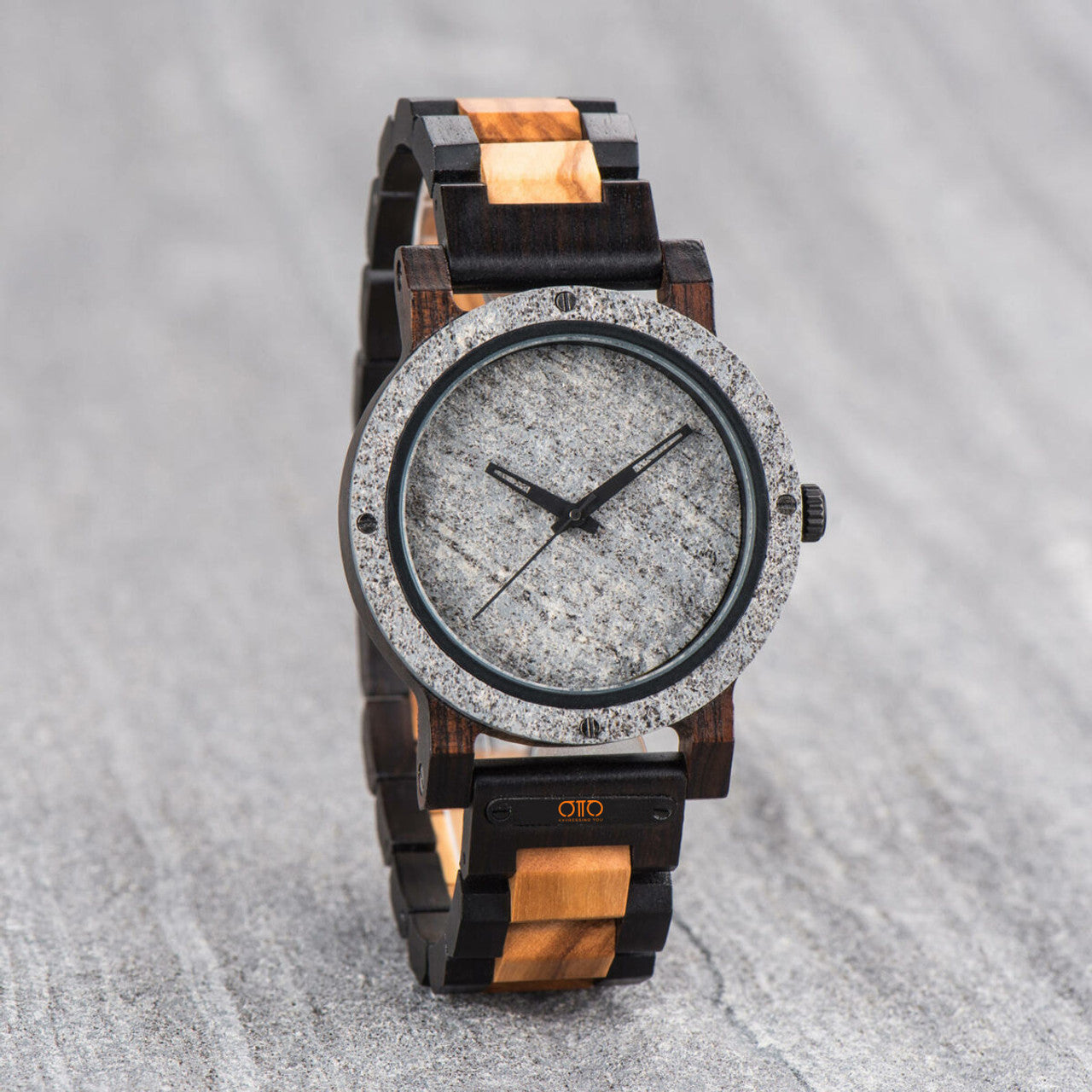OTTO Wood Watch - Natural Rock Maple Wooden Watch – Neptune