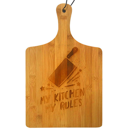 Custom Paddle Cutting Board - My Kitchen