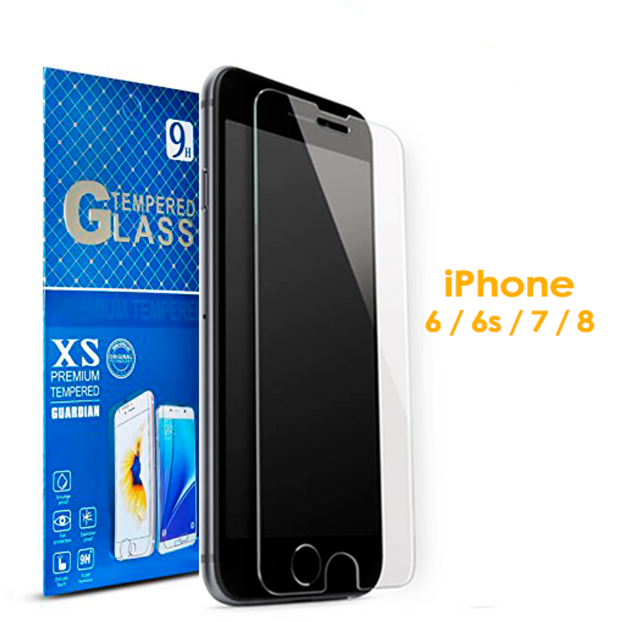 Tempered Glass for iPhone 15/14/11/X/S Series